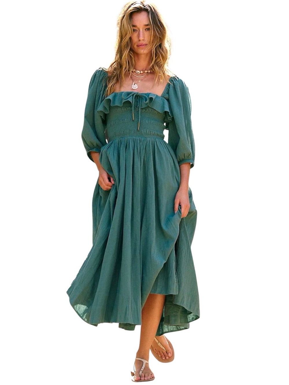 Free People Oasis Midi Dress